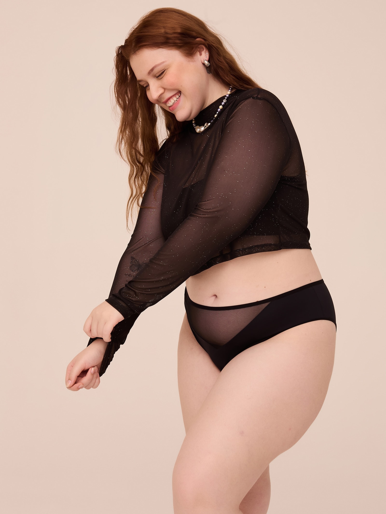 Calcinha Absorvente Trainer Fluxo Intenso Preto  Pantys