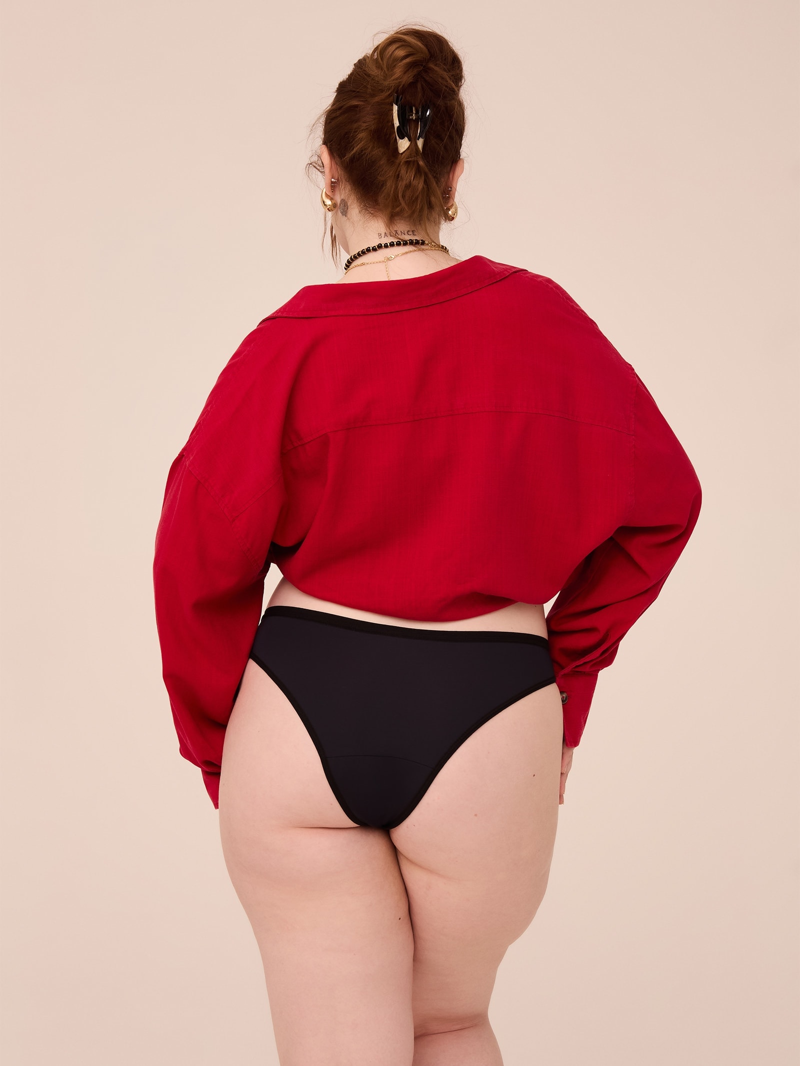 Calcinha Absorvente Xodó Fluxo Moderado Preto Pantys