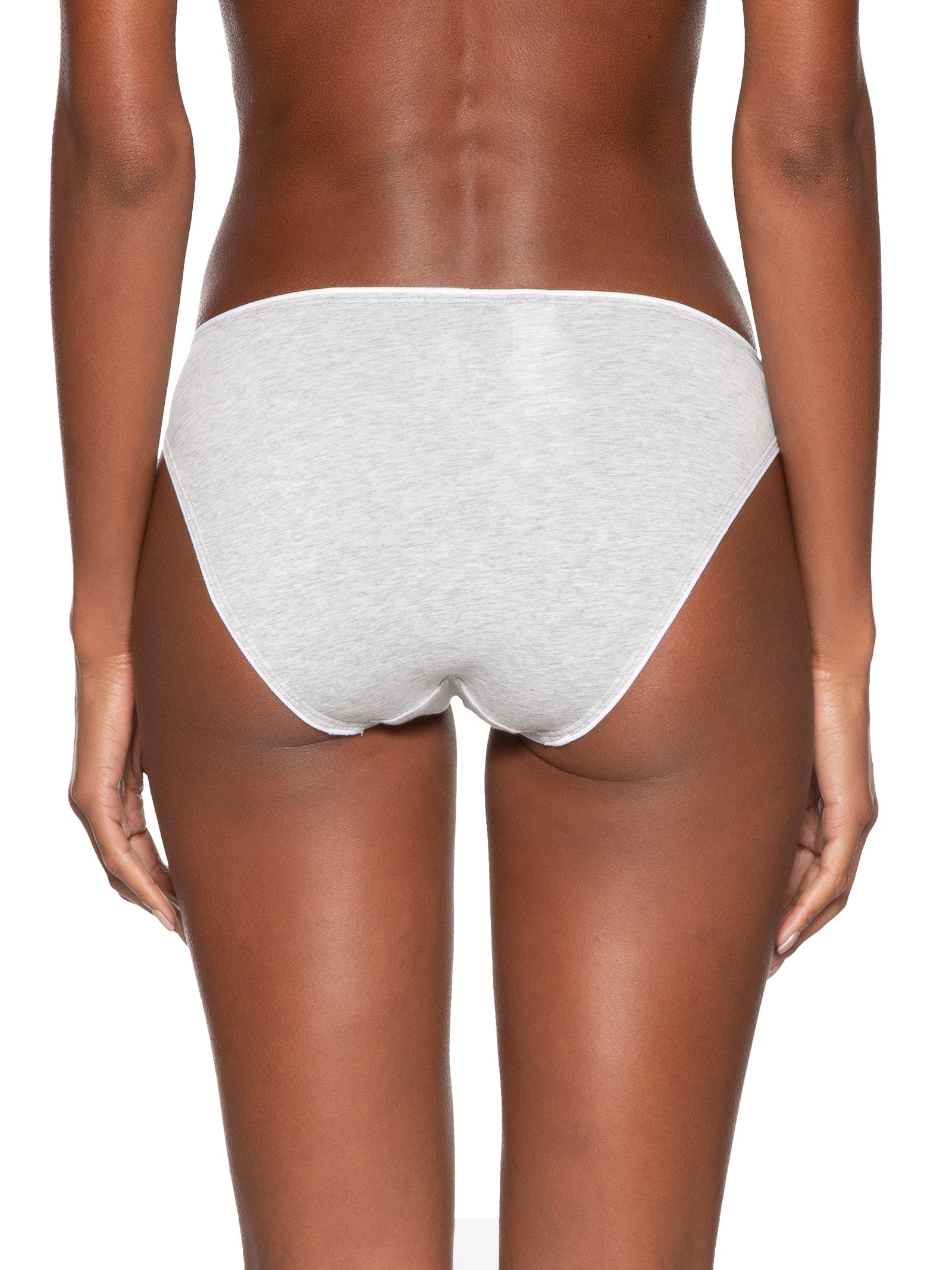Calcinha Adicolor Comfort Flex Cotton Bikini Brief Cinza Adidas Originals Underwear