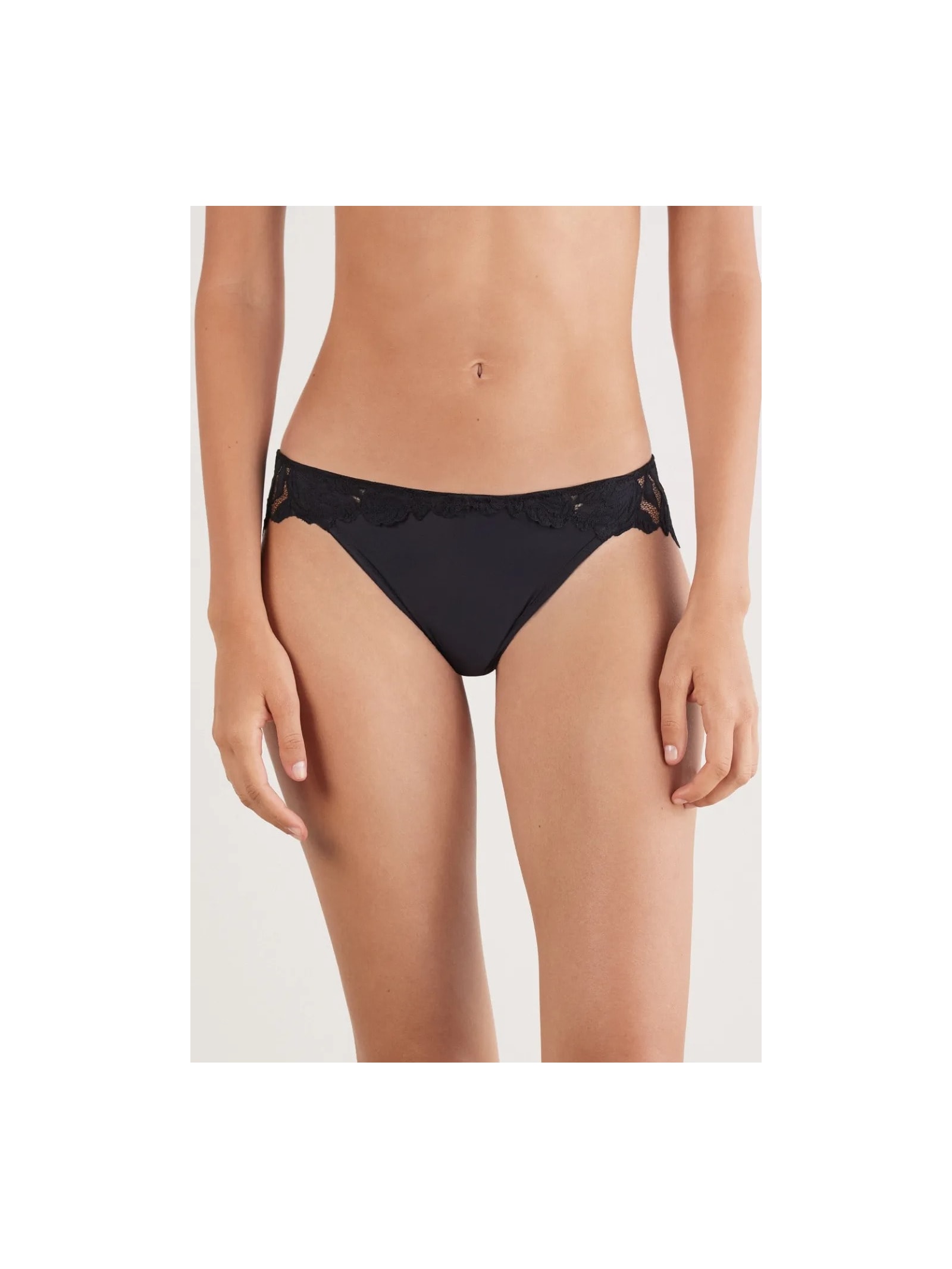 Calcinha All About Flowers Preto Intimissimi