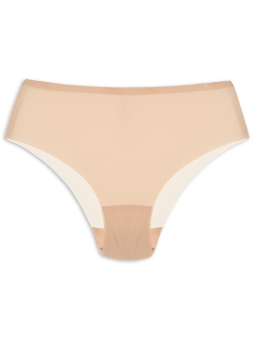 Calcinha Alta Cavada Quase Nua – Bege