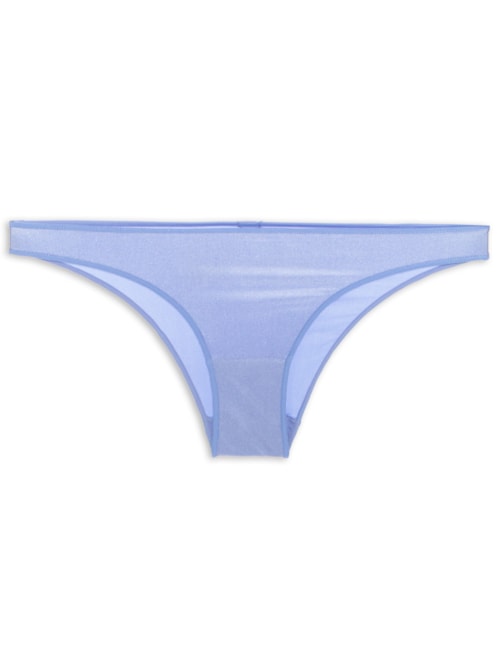 Calcinha Biquíni Acabamento invisível Em Microfibra Acetinada – Lilás