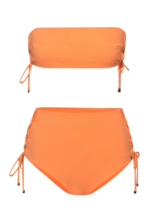 calcinha biquíni Aquamarine Ligia - Laranja