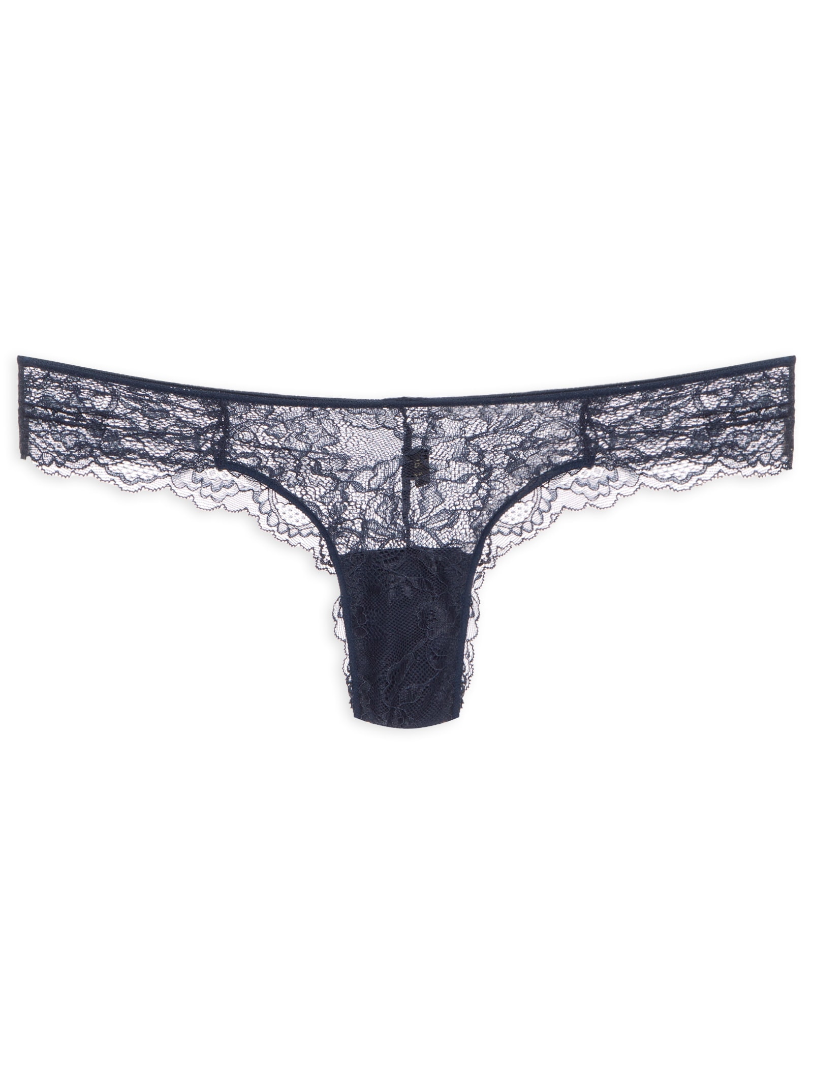 Calcinha Biquíni Em Renda Azul Hope