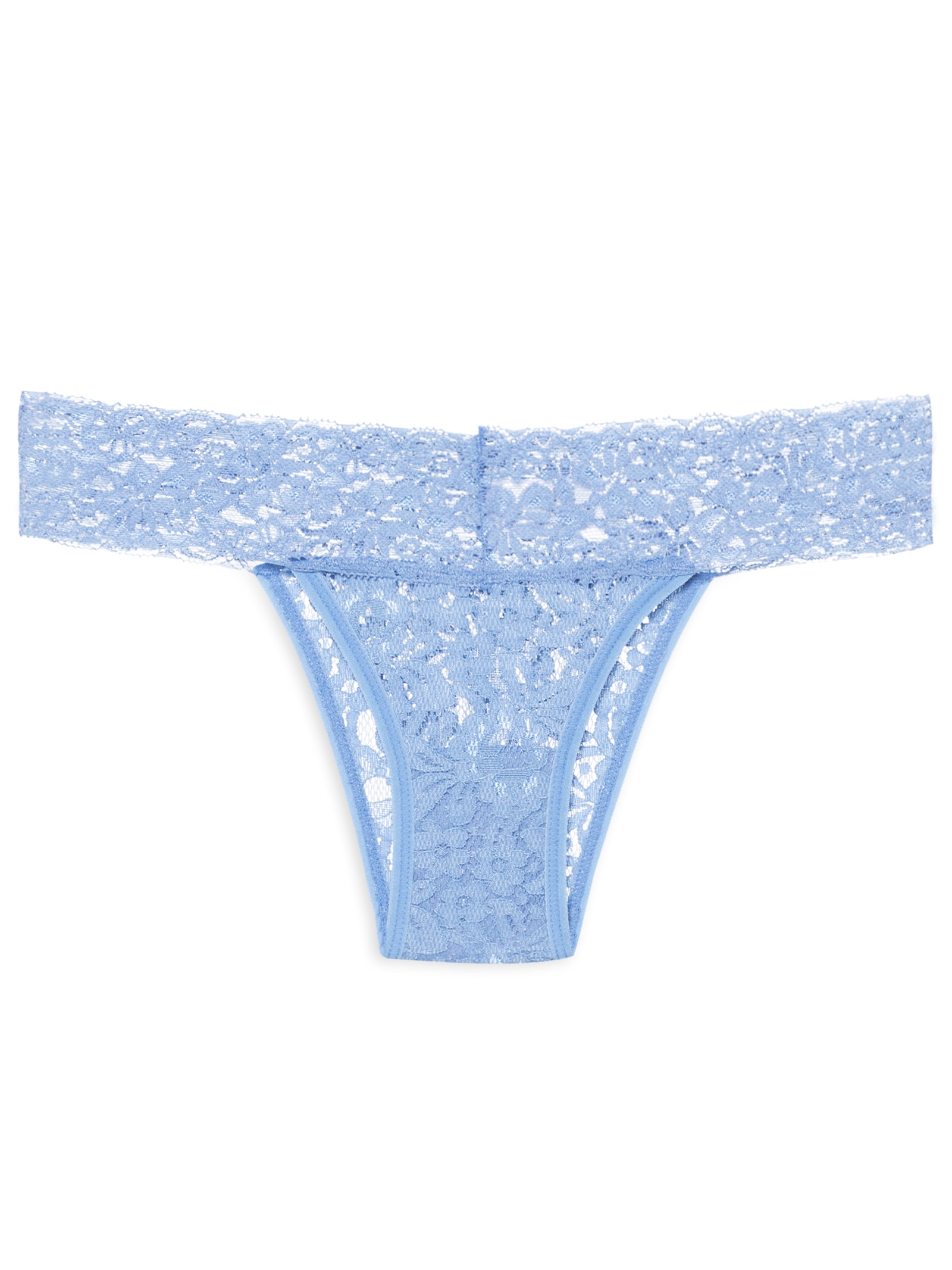 Calcinha Biquíni Em Renda Azul Hope