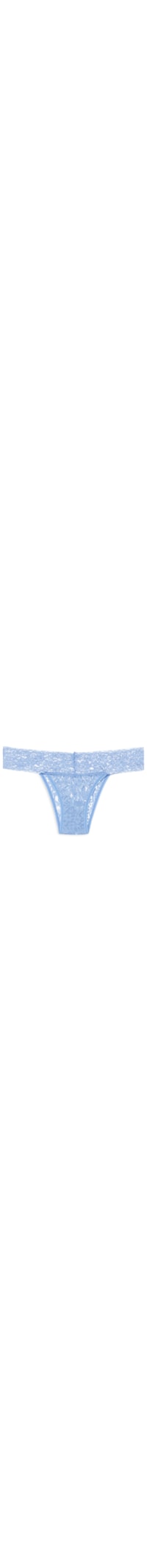 Calcinha Biquíni Em Renda - Azul