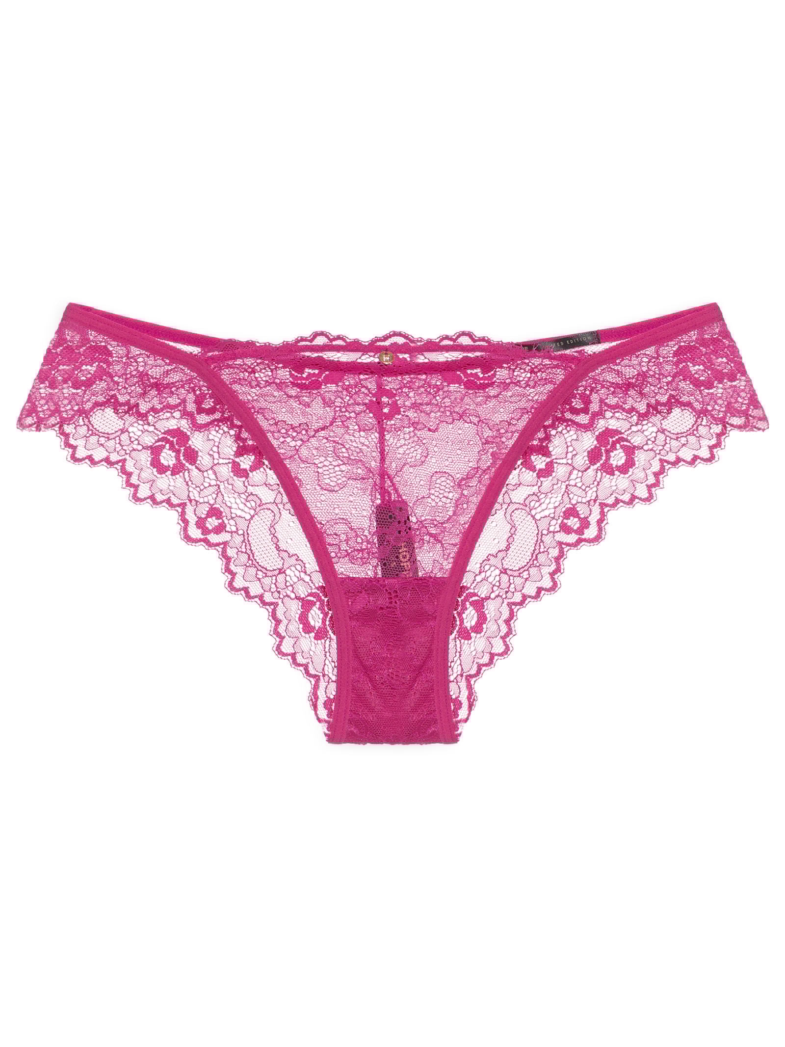 Calcinha Biquíni Em Renda Drama Rosa Hope