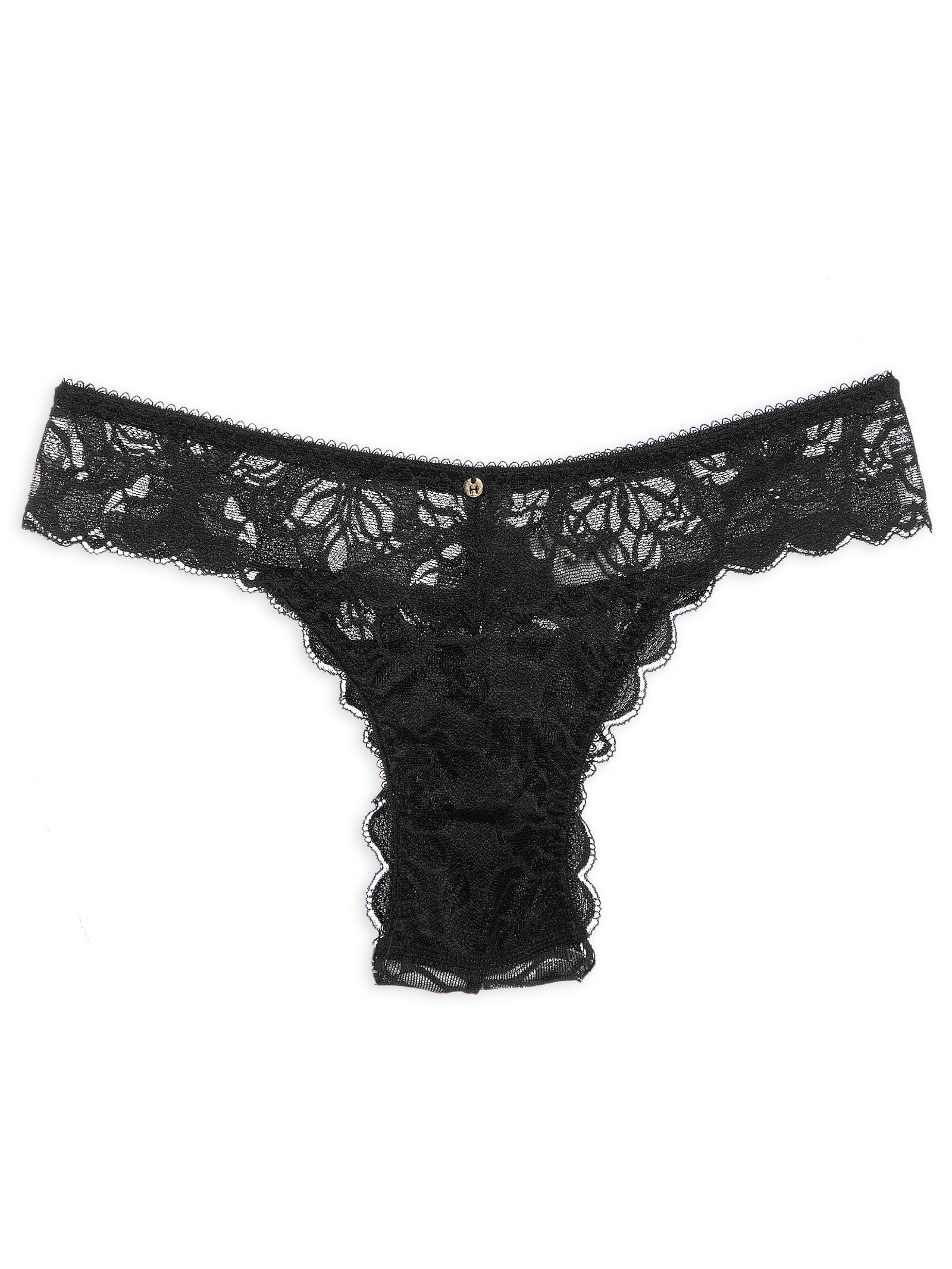 Calcinha Biquíni Em Renda Preto Hope