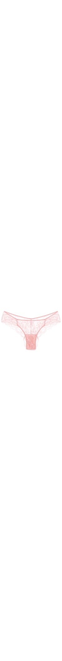 Calcinha Biquíni Em Renda - Rosa