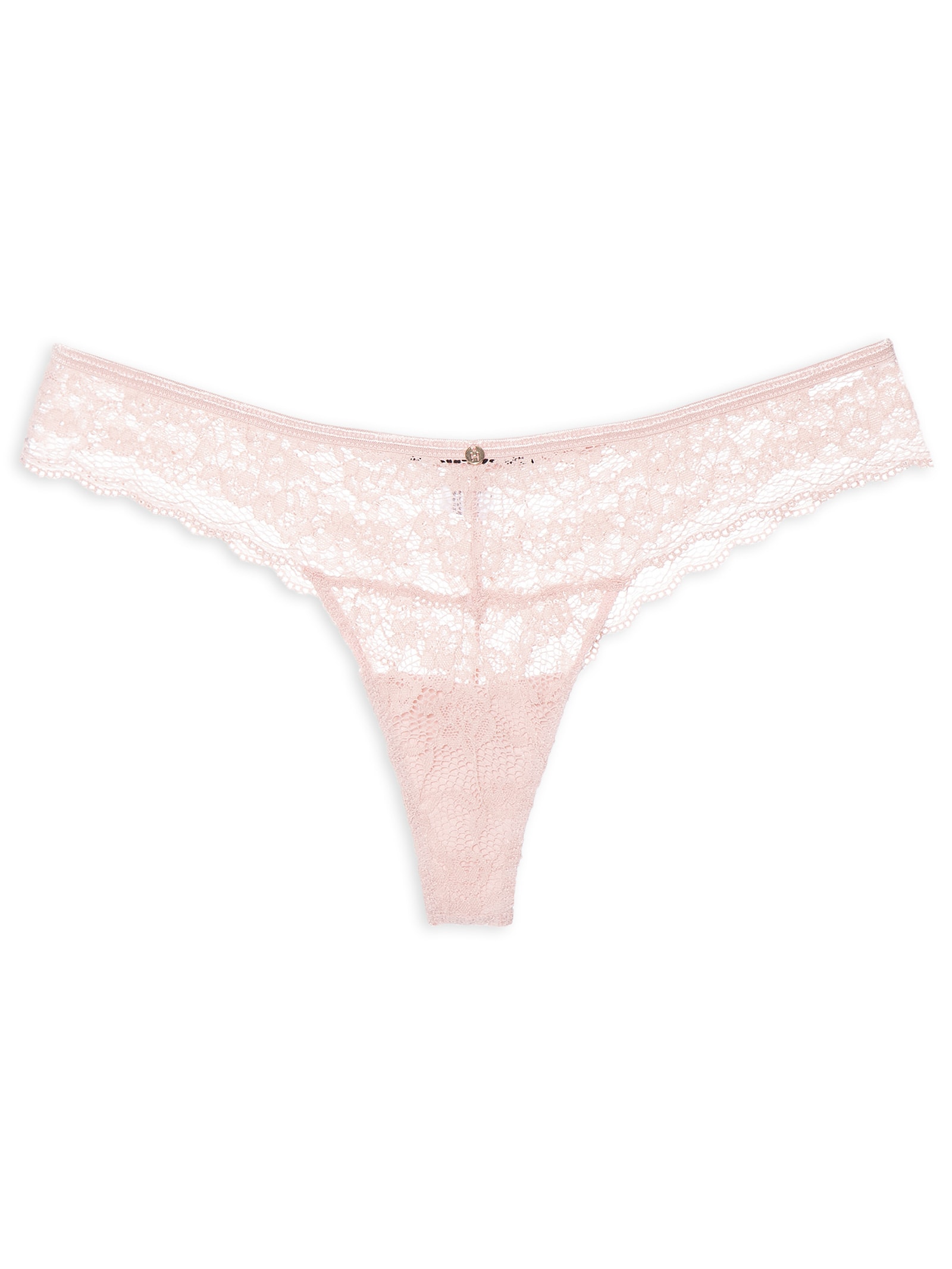 Calcinha Biquíni Em Renda Rosa Hope