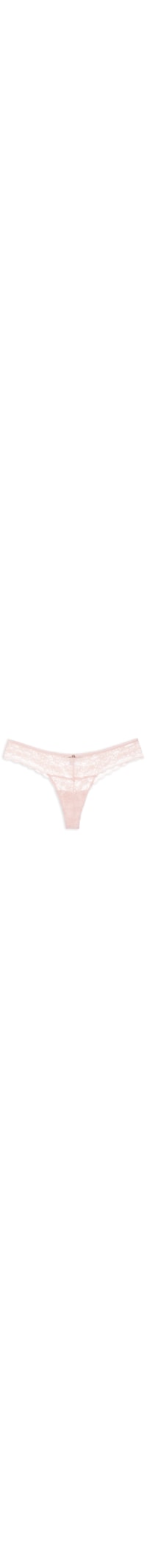 Calcinha Biquíni Em Renda - Rosa