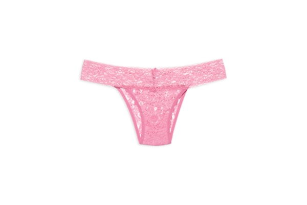 Calcinha Biquíni Em Renda - Rosa