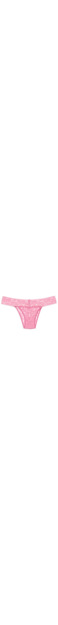 Calcinha Biquíni Em Renda - Rosa