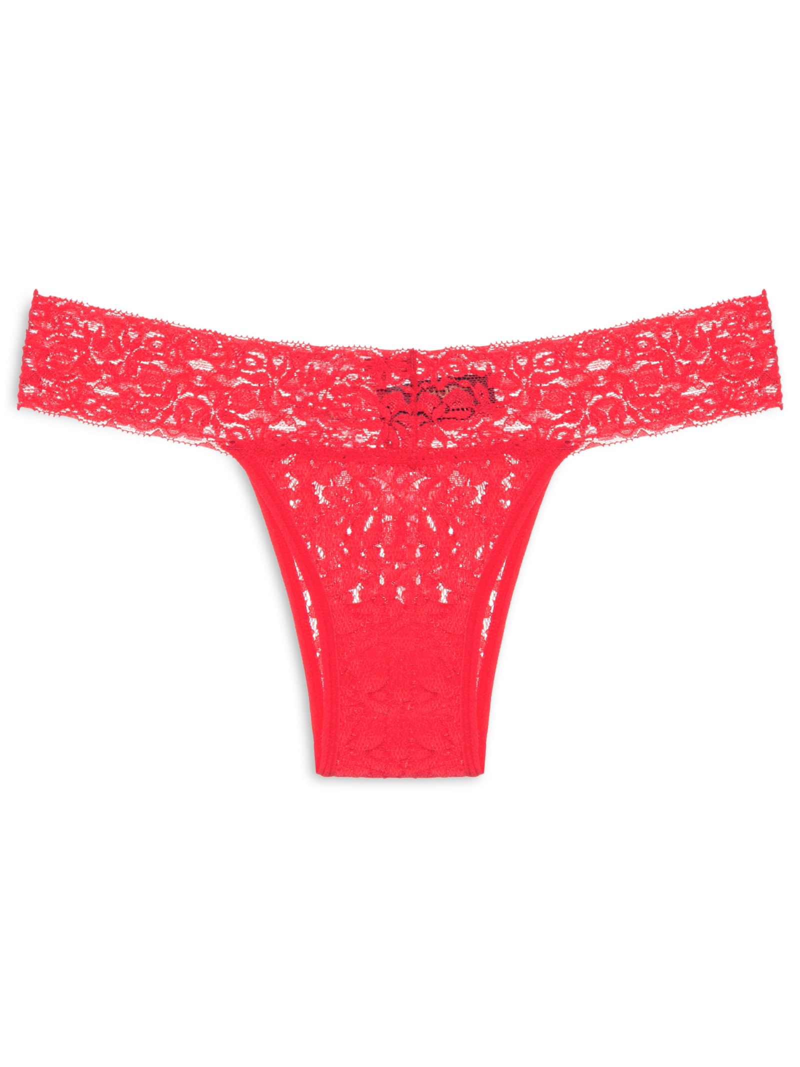 Calcinha Biquíni Em Renda Vermelho Hope