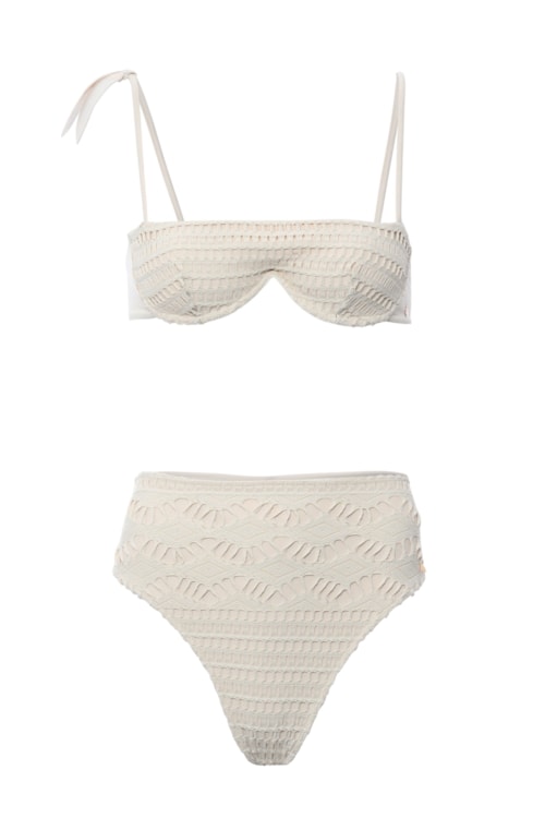 calcinha biquíni Hot Pant Magnólia Off White