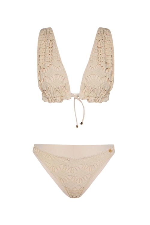 calcinha biquíni Magnólia Areia