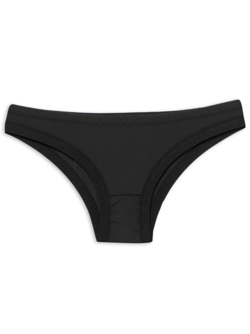 Calcinha Biquíni Microfibra 4Me – Preto