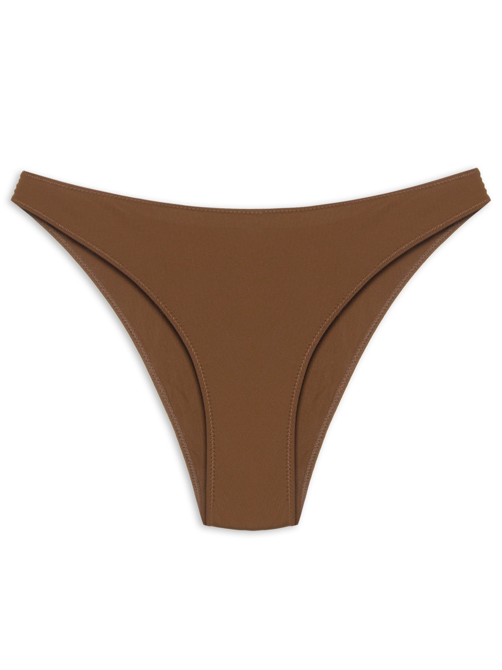 Calcinha Biquíni Poliamida Maya Marrom Jogê