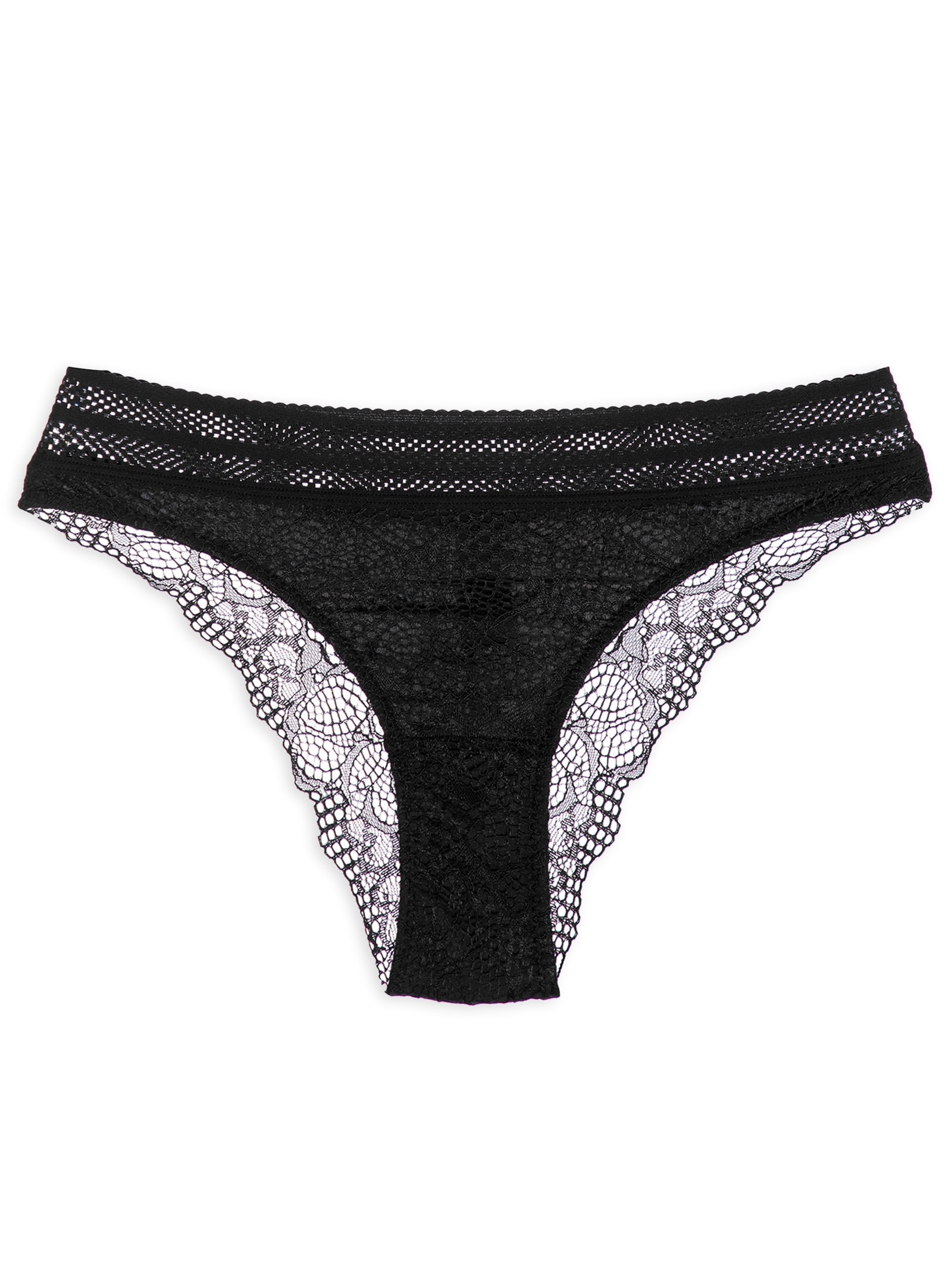 Calcinha Biquíni Preto Valisere