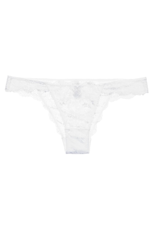 Calcinha Biquíni Renda Basic Jogê – Branco
