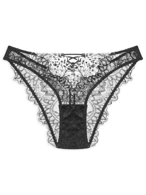 Calcinha Biquini Tule Madona – Preto