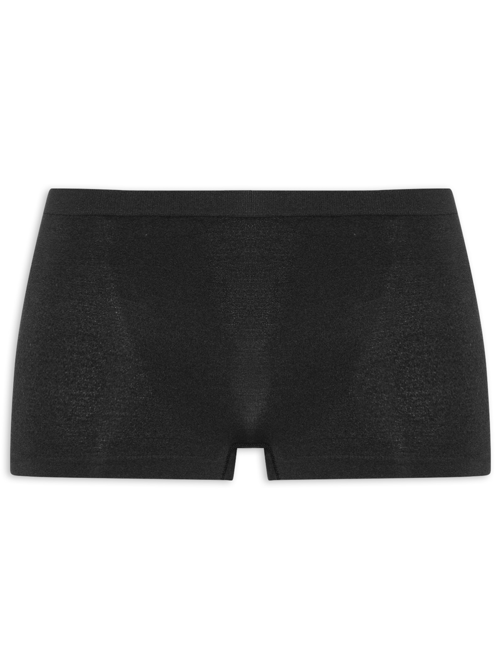 Calcinha Boxer Em Microfibra Light Preto Hope