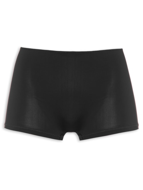 Calcinha Boxer Microfibra Comfy – Preto