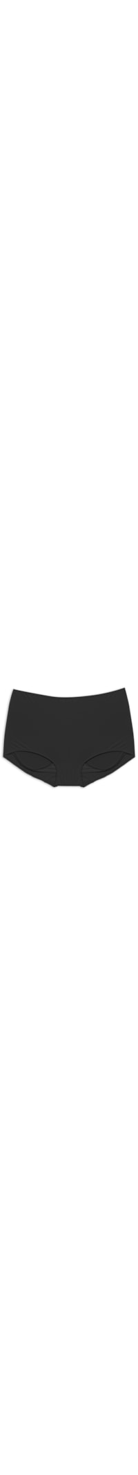 Calcinha Boxer Microfibra Comfy - Preto