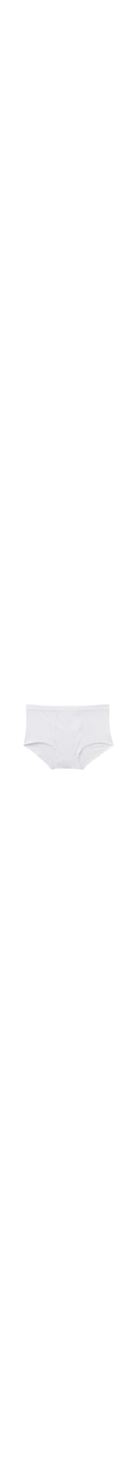 Calcinha Boyshort Em Algodão Natural - Branco