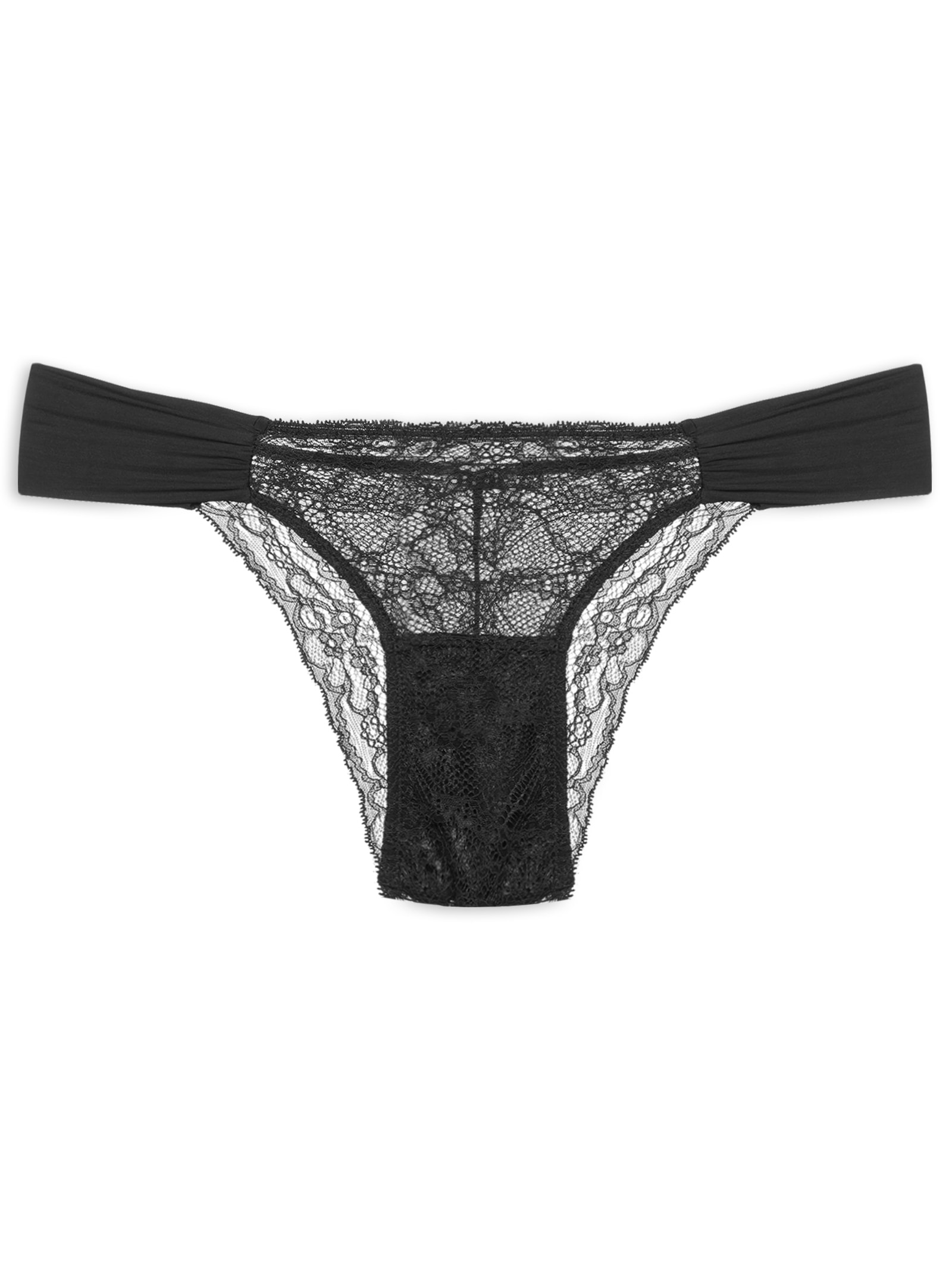 Calcinha BQ LD Preto Valisere