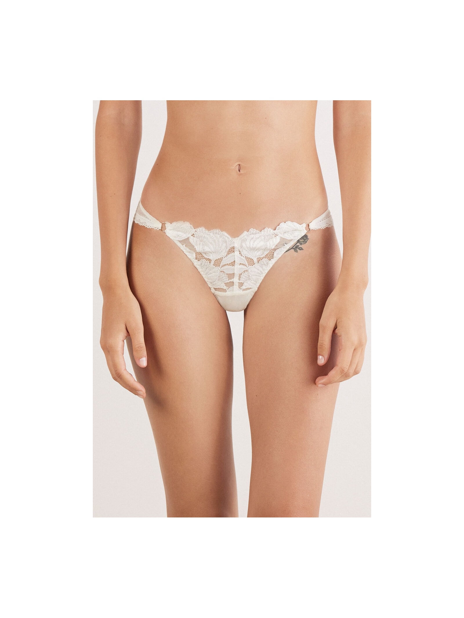 Calcinha Brasileira All About Flowers Marfim Intimissimi