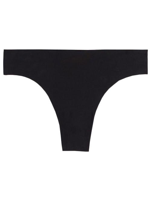 Calcinha Brasileira De Microfibra Ultra Light - Preto