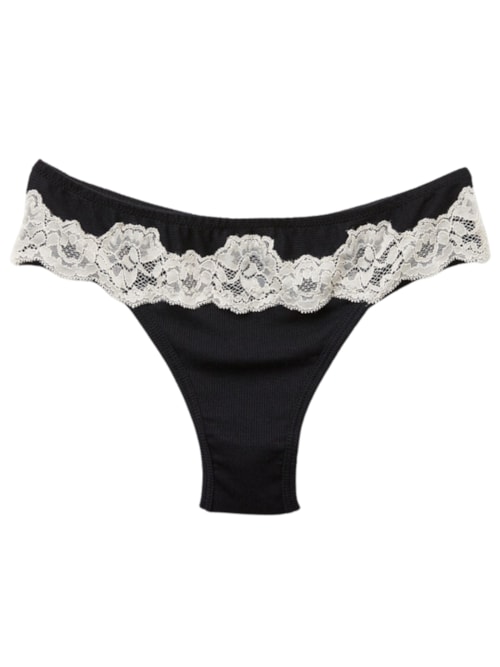 Calcinha Brasileira Effortless Beauty – Preto