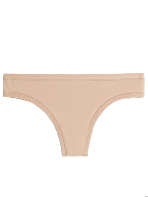 Calcinha Brasileira Em Algodão Supima® Ultralight - Bege