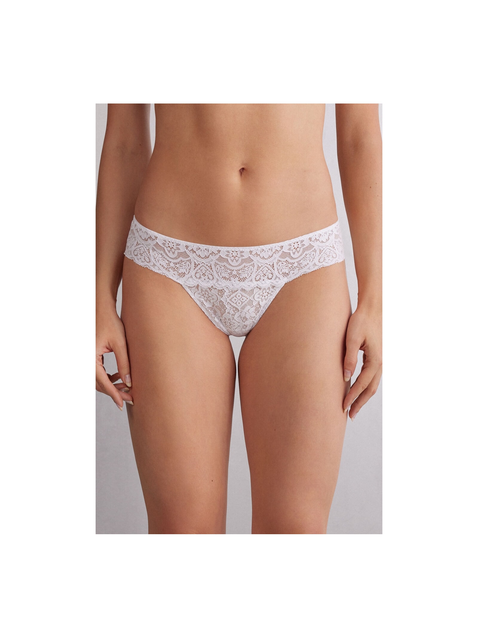 Calcinha Brasileira Em Renda Branco Intimissimi