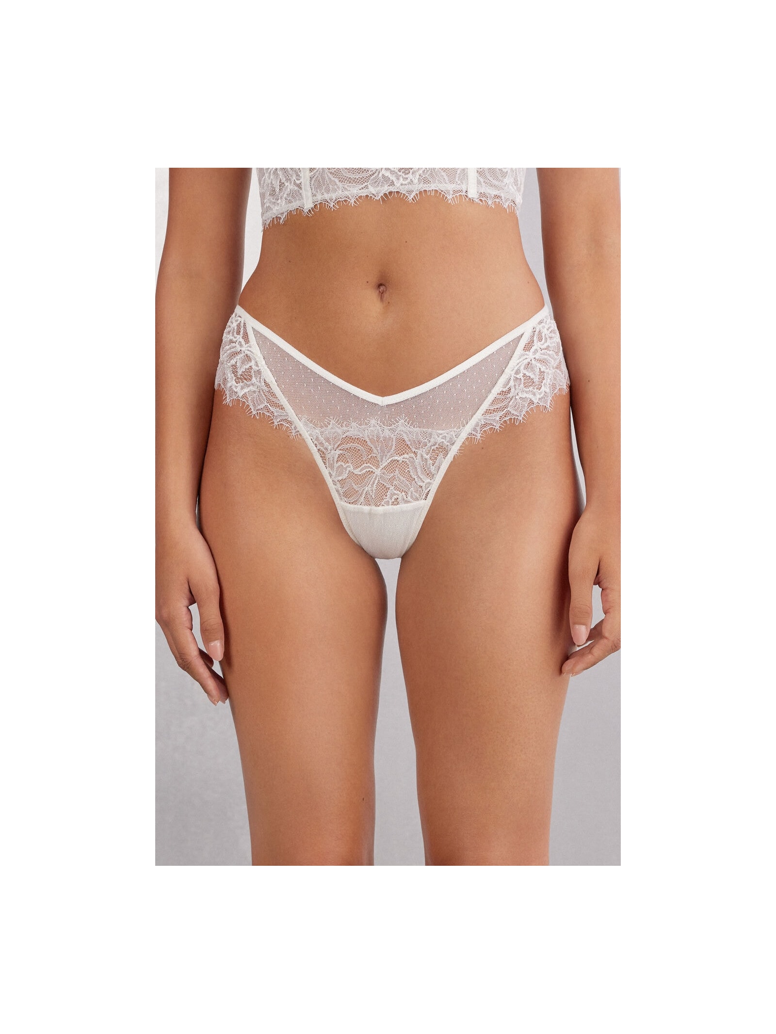 Calcinha Brasileira Em Renda Her Beauty Marfim Intimissimi