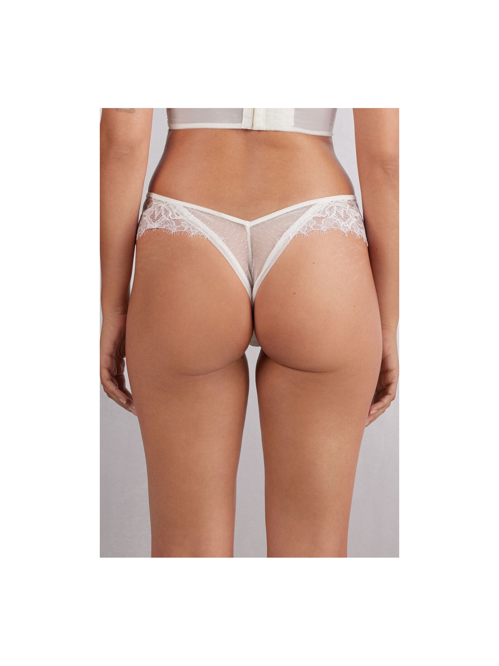 Calcinha Brasileira Em Renda Her Beauty Marfim Intimissimi