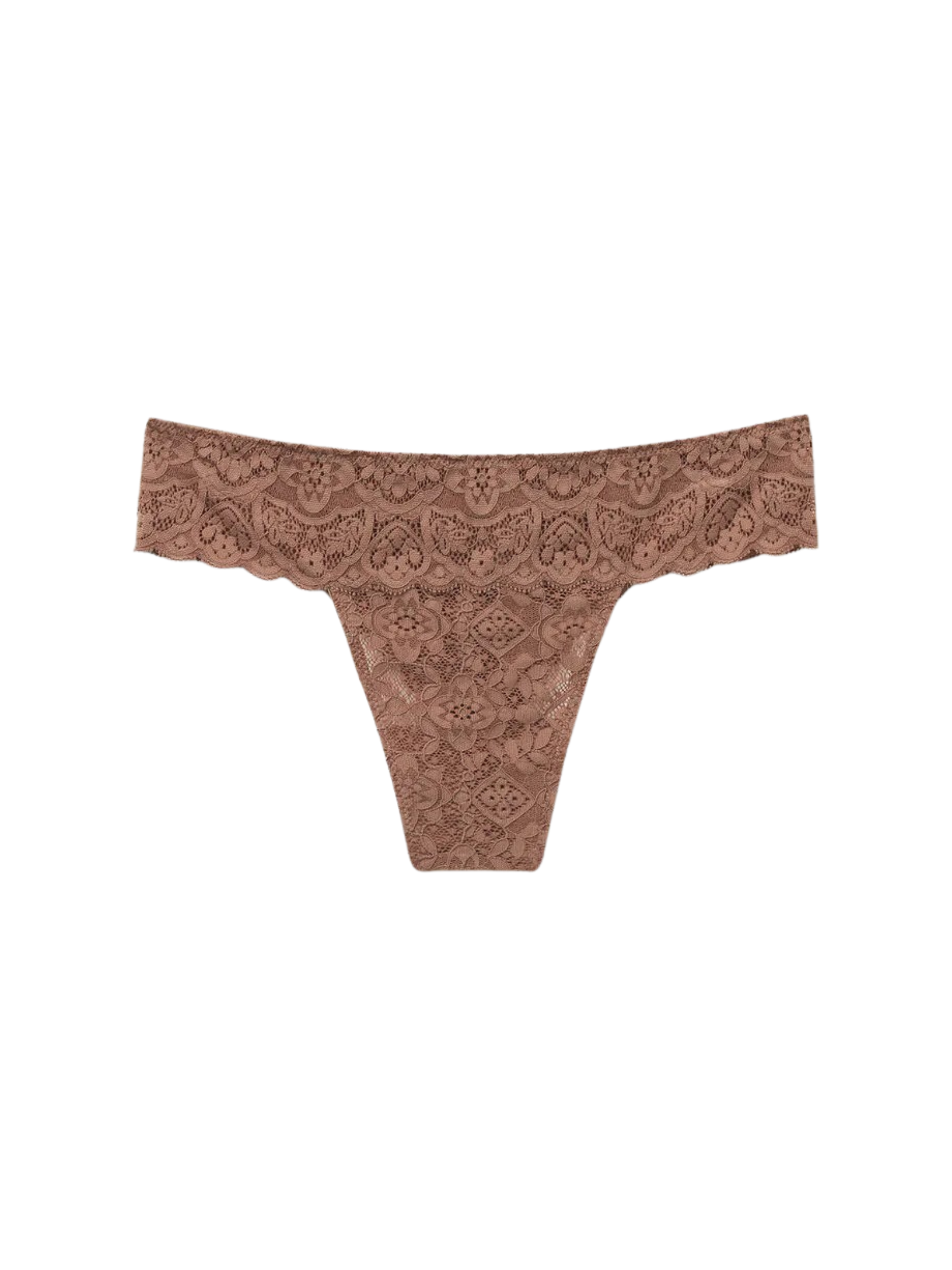 Calcinha Brasileira Em Renda Marrom Intimissimi