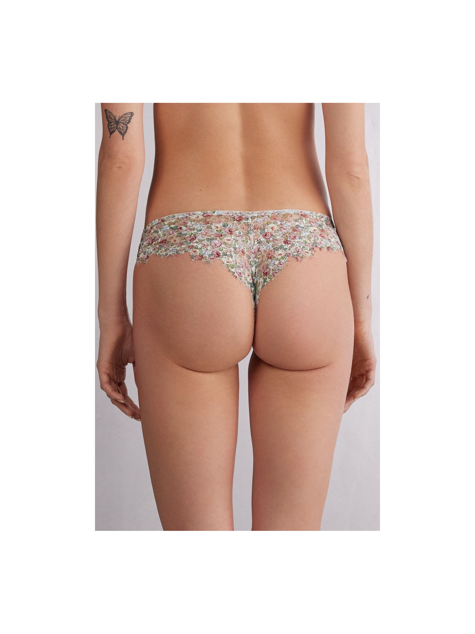 Calcinha Brasileira Floral Romance Rosa Intimissimi