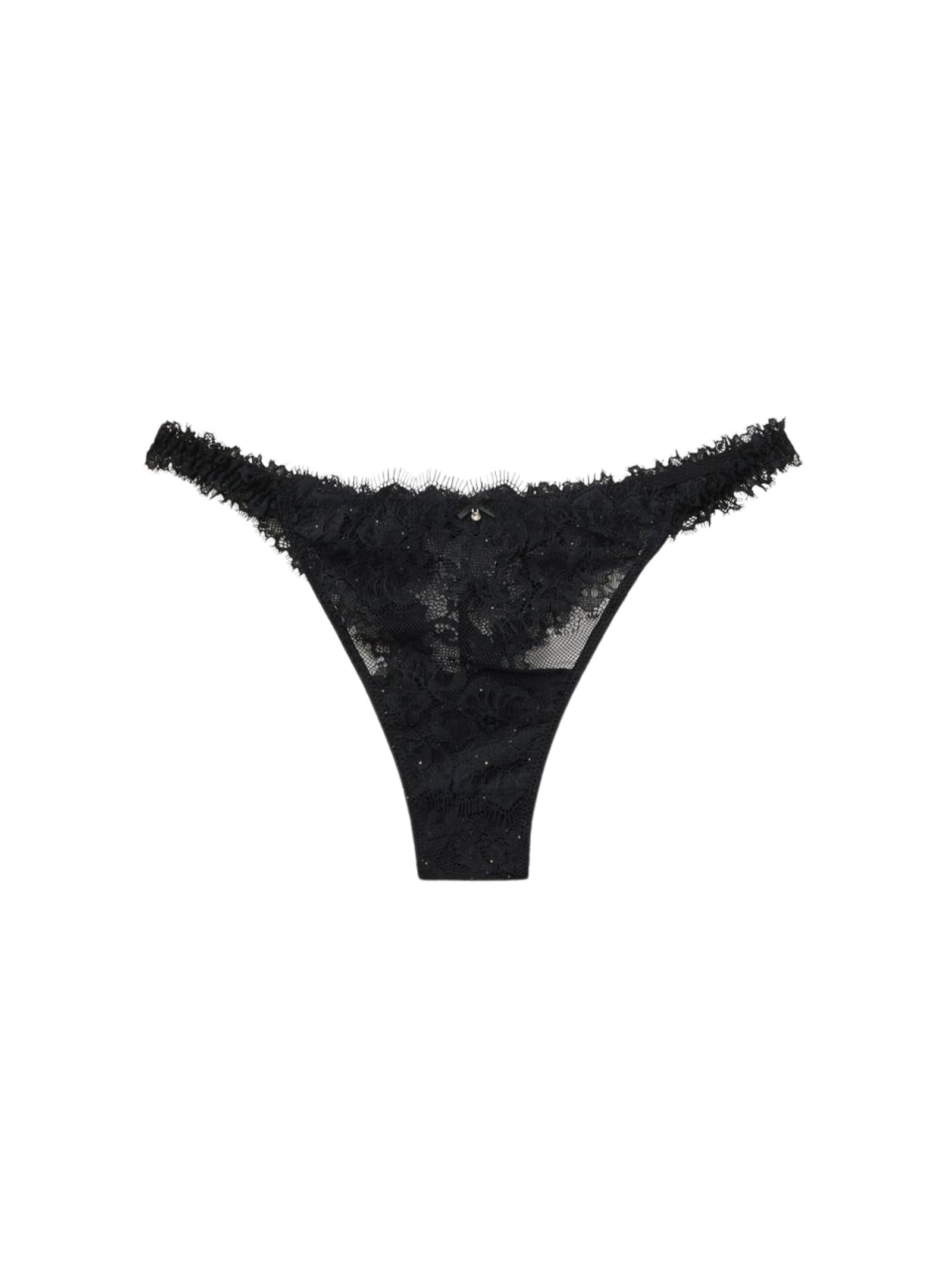 Calcinha Brasileira Glimmer Of Pleasure Preto Intimissimi