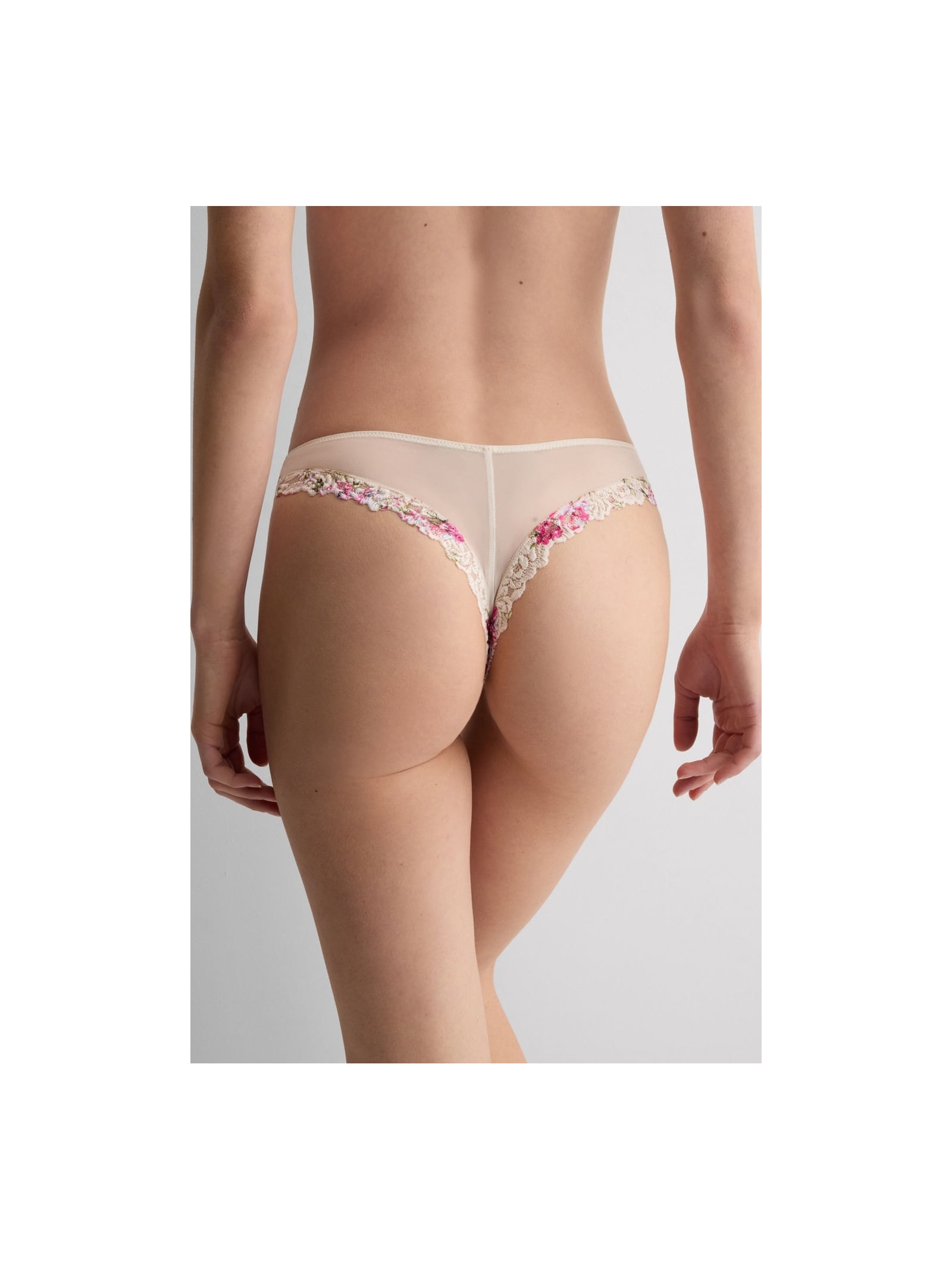 Calcinha Brasileira Pretty Flowers Rosa Intimissimi