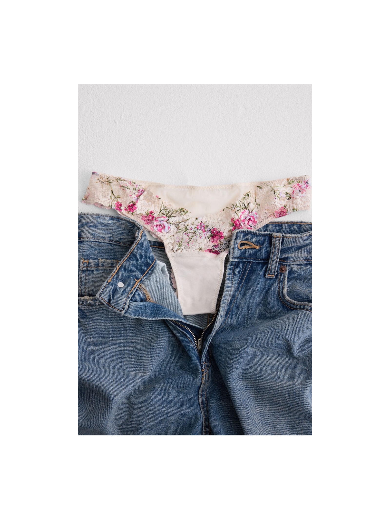 Calcinha Brasileira Pretty Flowers Rosa Intimissimi