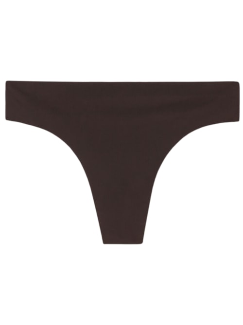Calcinha Brasileira Sem Costura Em Microfibra Ultralight – Marrom