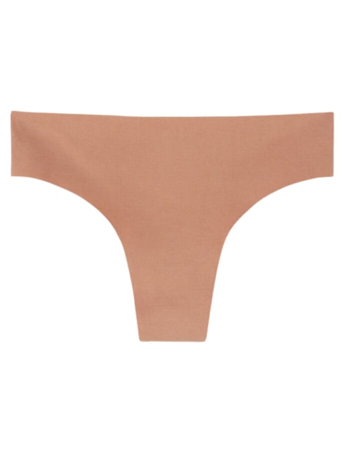 Calcinha Brasileira Sem Costuras Em Algodão – Bege