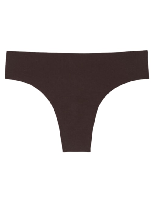 Calcinha Brasileira Sem Costuras Em Algodão – Marrom