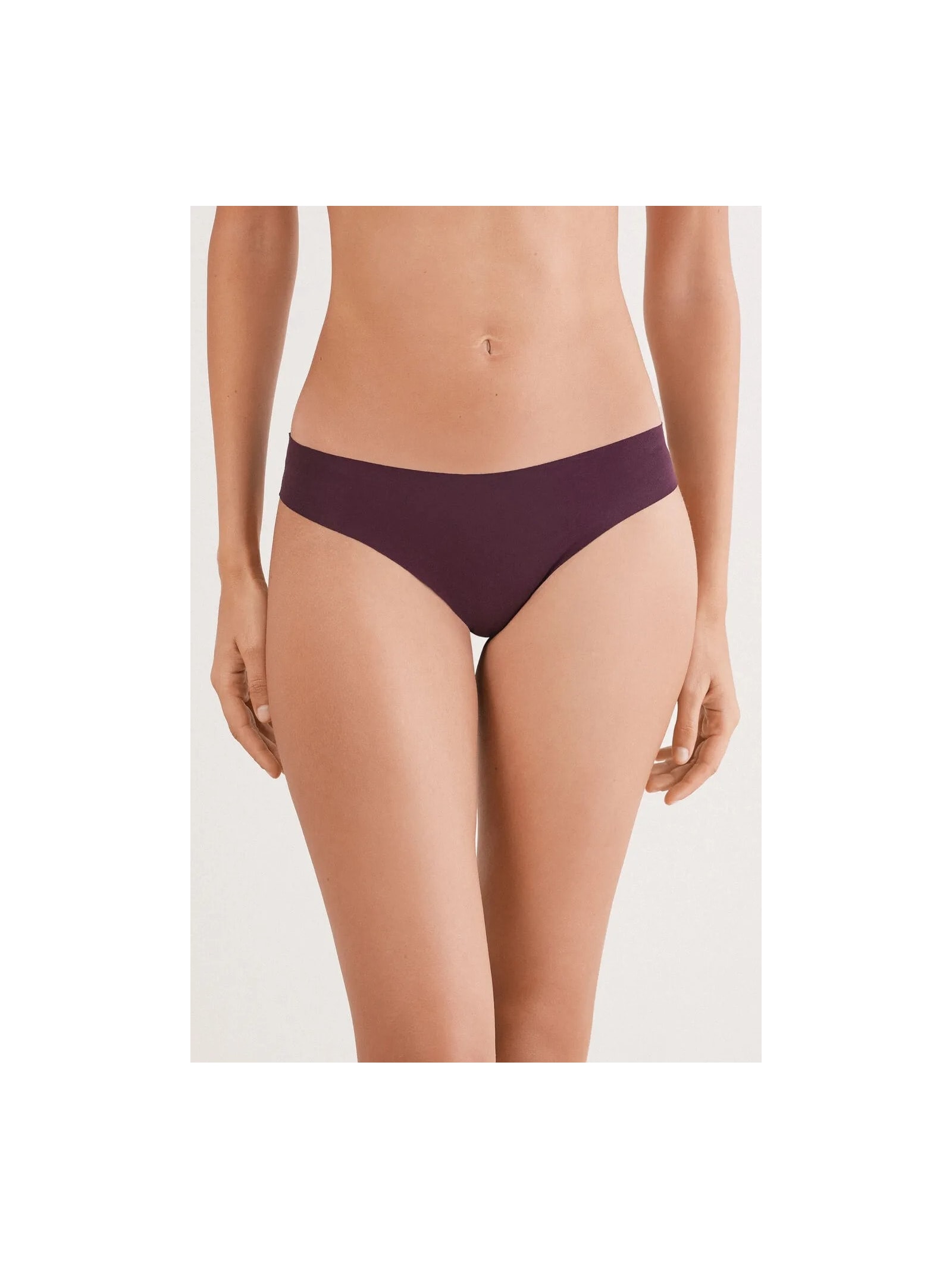 Calcinha Brasileira Sem Costuras Em Algodão Vermelho Intimissimi