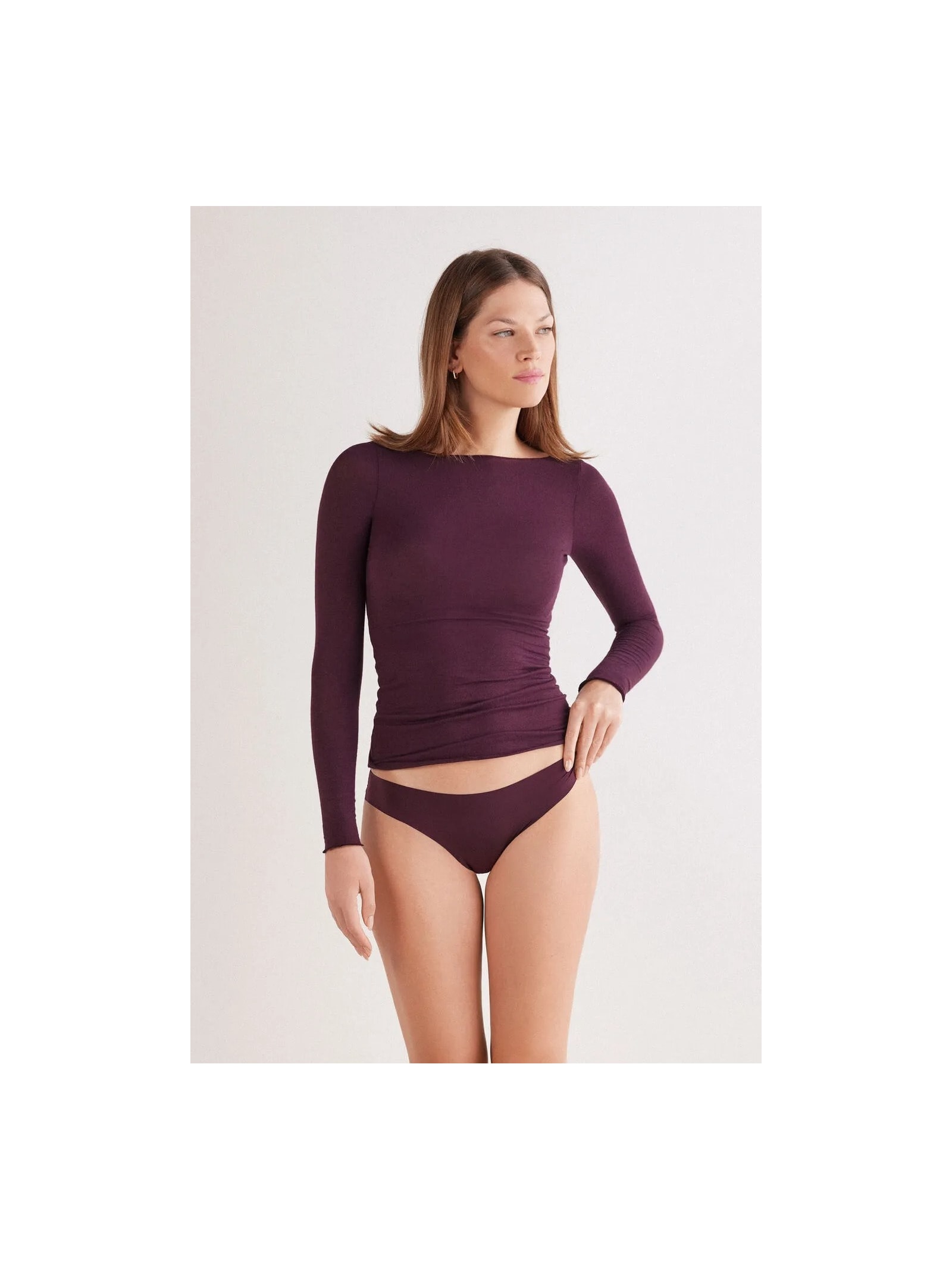 Calcinha Brasileira Sem Costuras Em Microfibra Vermelho Intimissimi