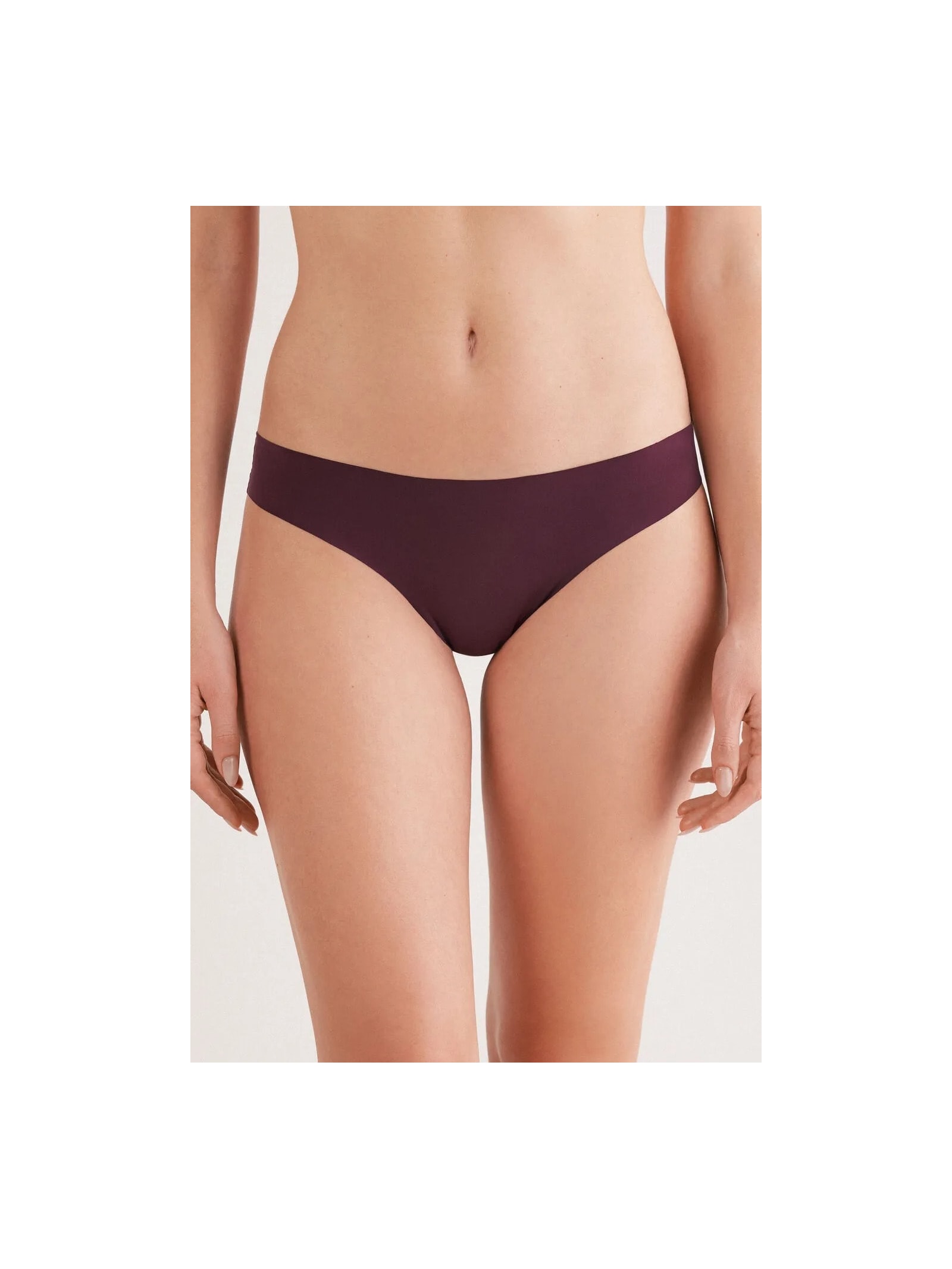 Calcinha Brasileira Sem Costuras Em Microfibra Vermelho Intimissimi