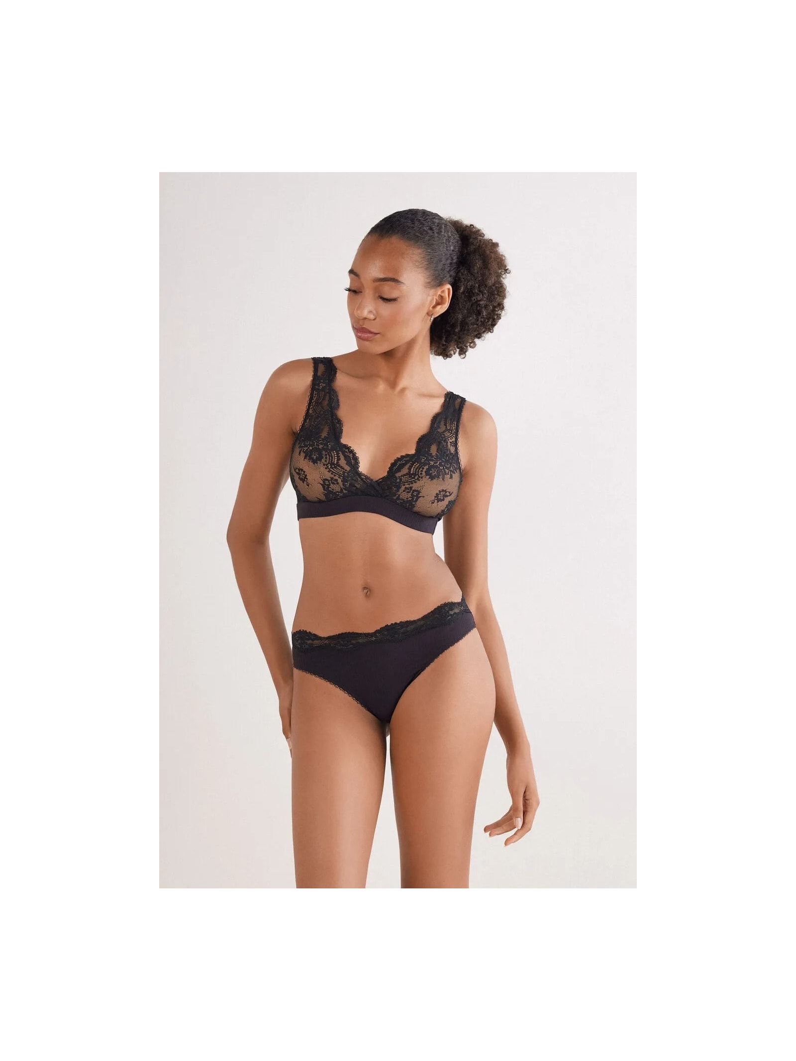Calcinha Brasileira Your Everyday Wear Preto Intimissimi