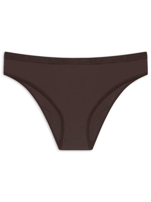 Calcinha Cavada Básico Todo Dia – Marrom